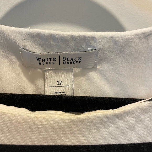 WHBM sleeveless cotton dress midi size 12 - Picture 2 of 5